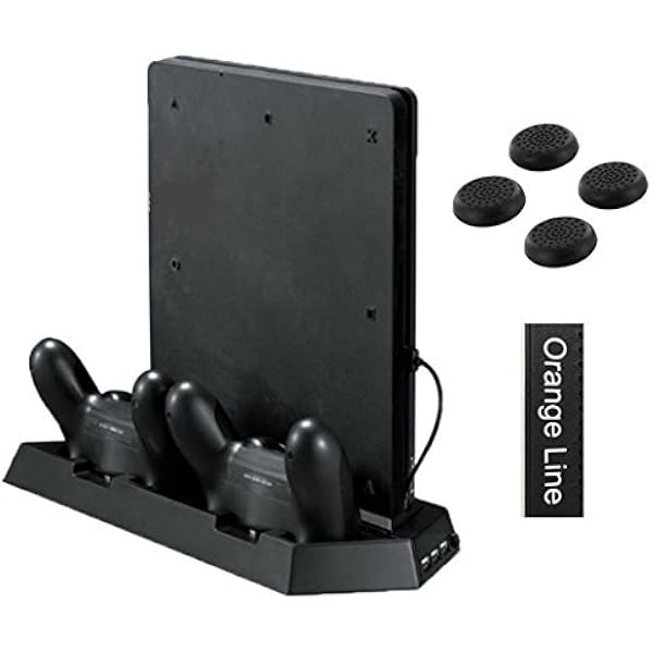 Amazon | PS4 PRO用 縦置きスタンド ☆冷却ファン有り